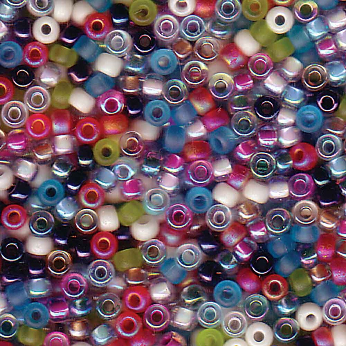 Miyuki 8/0 Round Seed Beads, Spring Flowers Mix Round Seed Beads # MIX15 ~ 22 grams