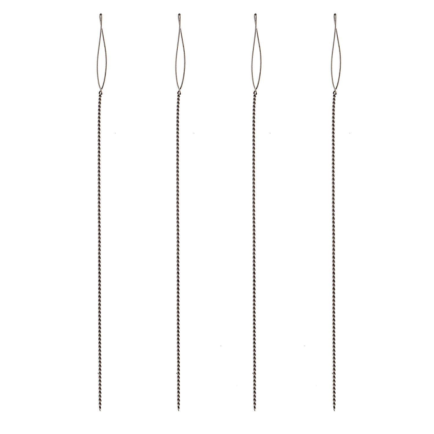 Basic Elements, Medium 2.25in Collapsible Eye Beading Needles - 4 Needles