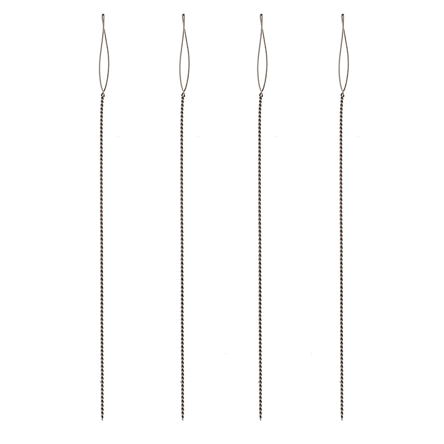 Basic Elements, Extra Fine 2.25in Collapsible Eye Beading Needles, - 4 Needles