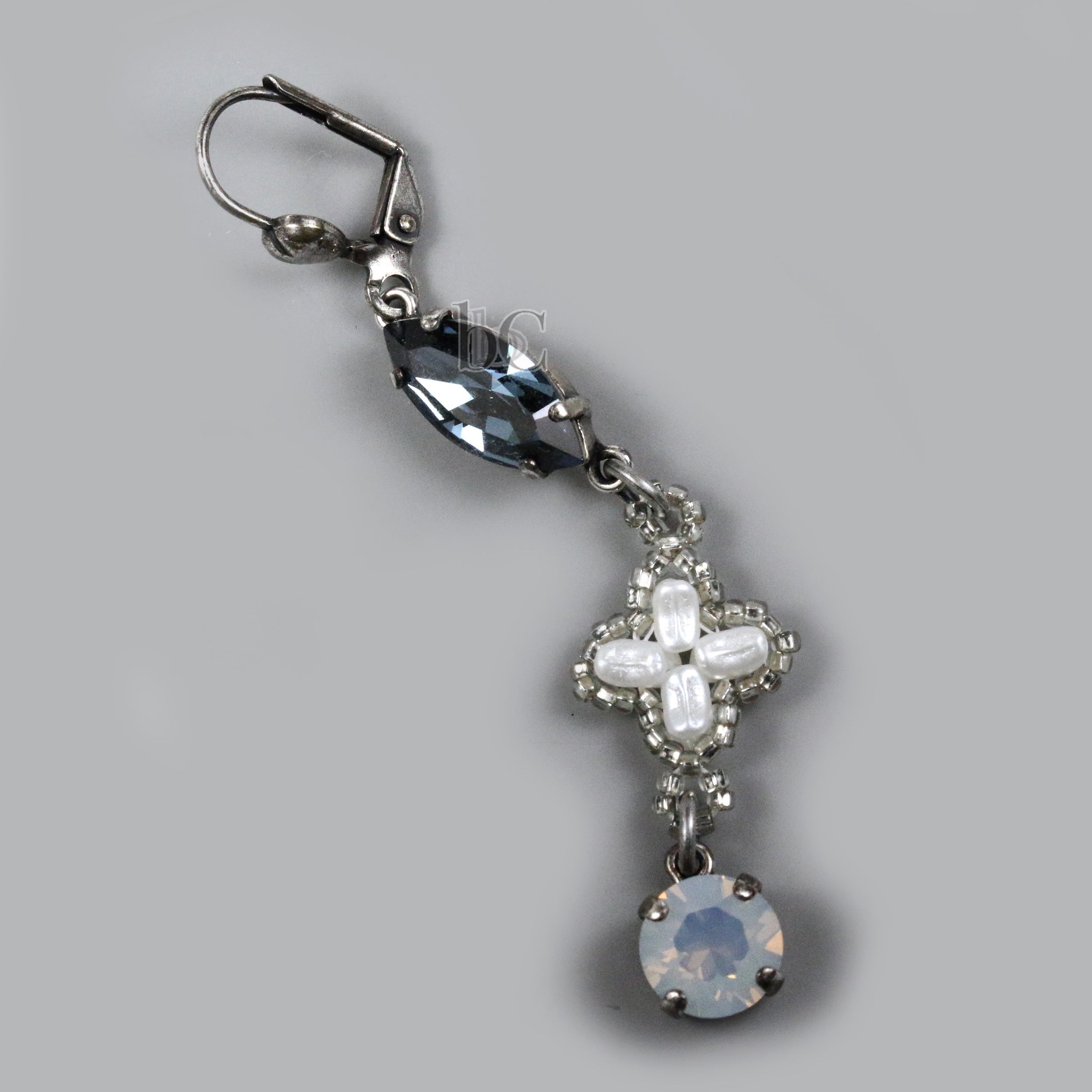 Orion Bead 3x5mm Jet Black Czech Glass Spacer Beads