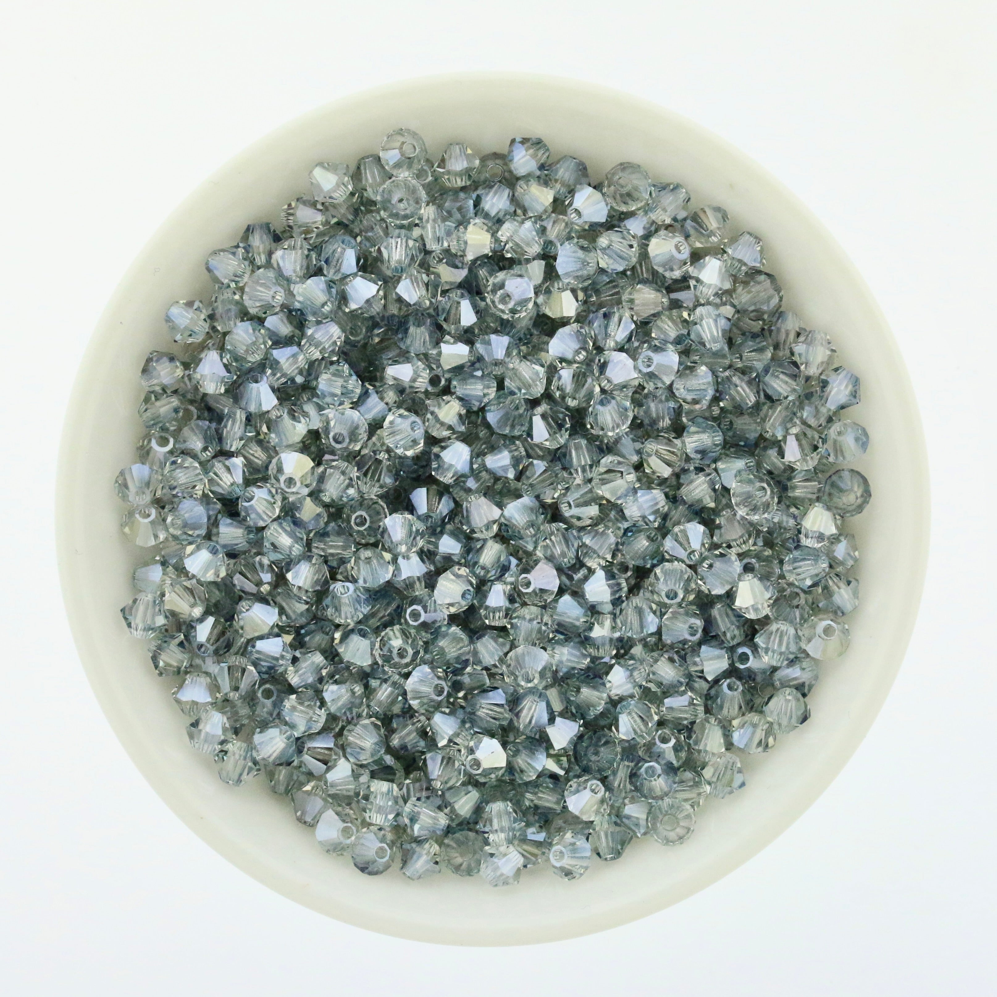 Lagoon 3mm, 4mm, 6mm Preciosa Crystal Bicones