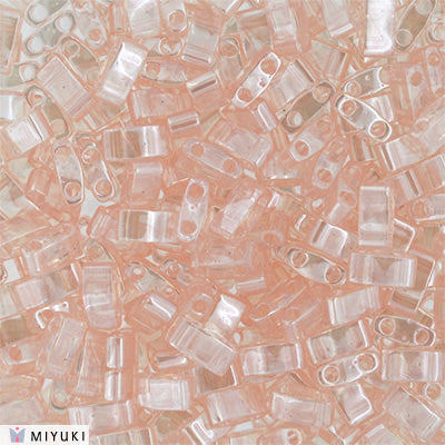 MIYUKI Half Tila Beads, Light Rose Luster # 365 - 10 grams