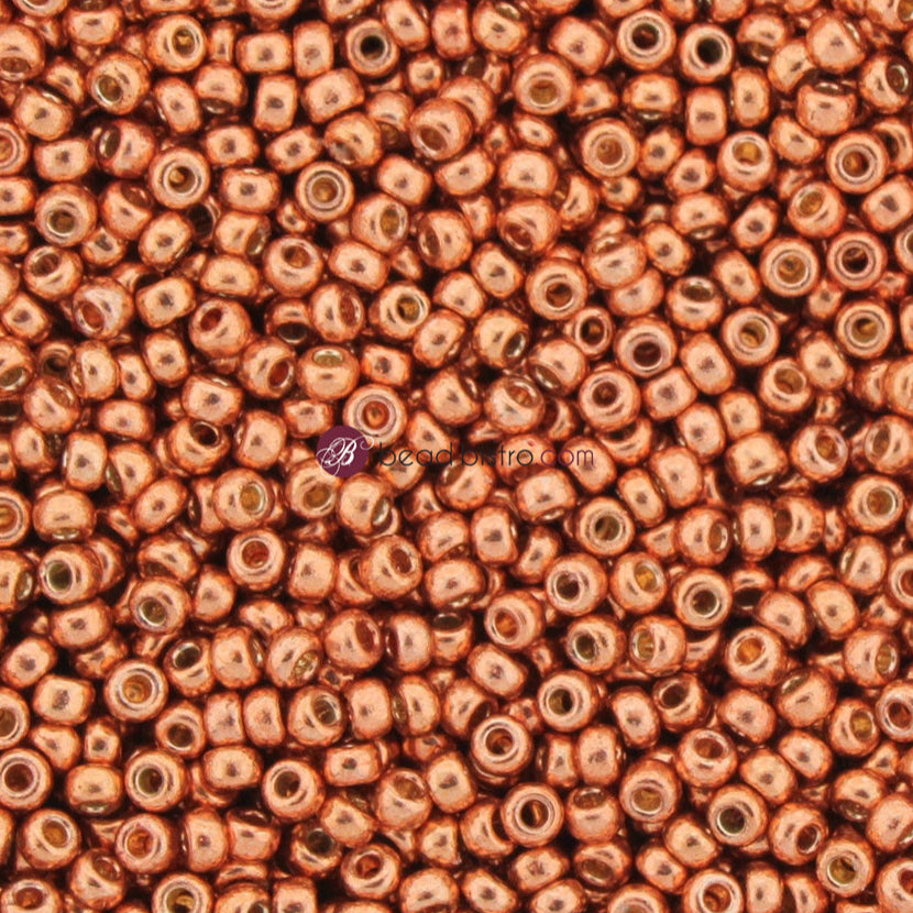 Miyuki 8/0 Round Seed Beads, Duracoat Galvanized Muscat Round Seed Beads # 4206 ~ 22 grams