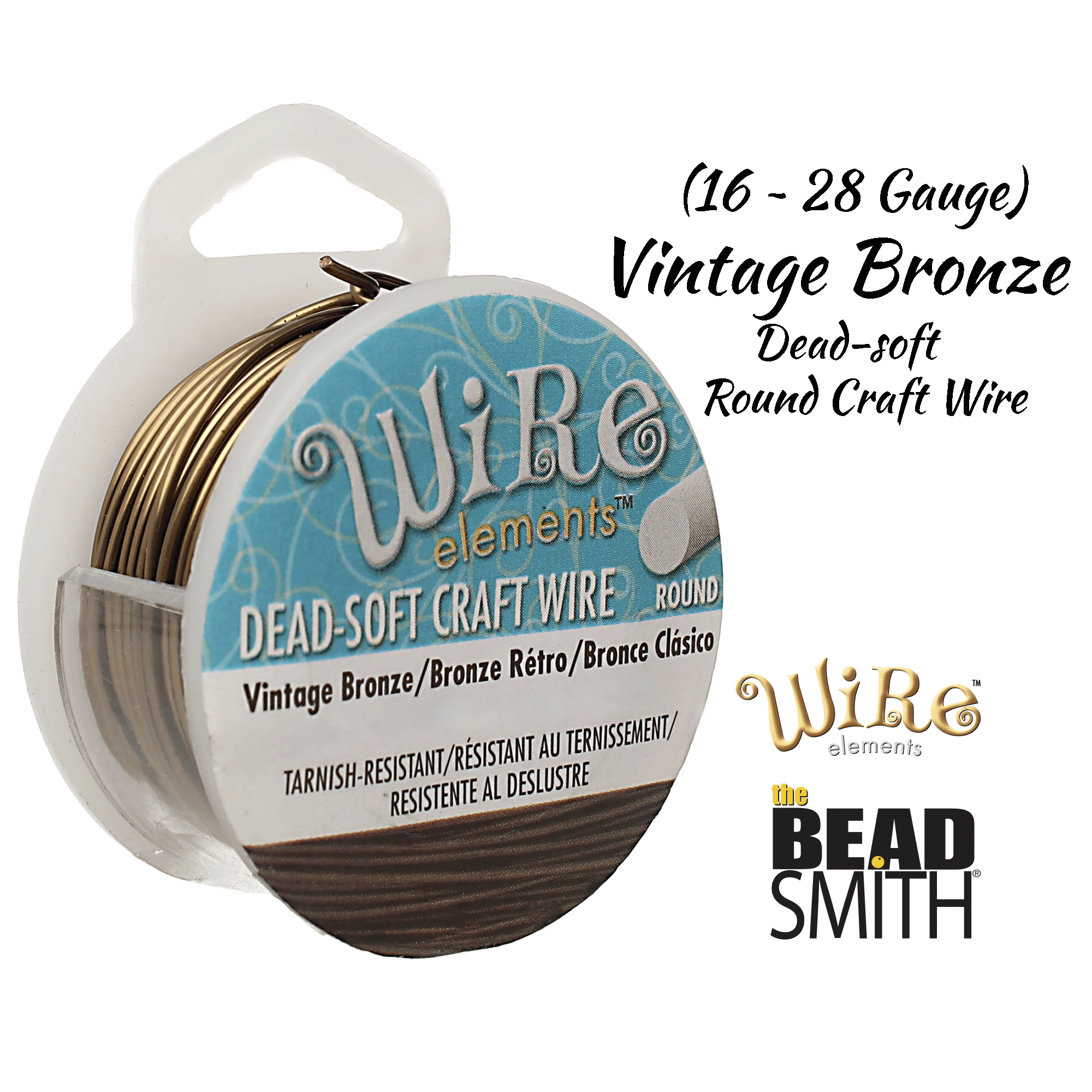 Vintage Bronze Wire Elements by BeadSmith