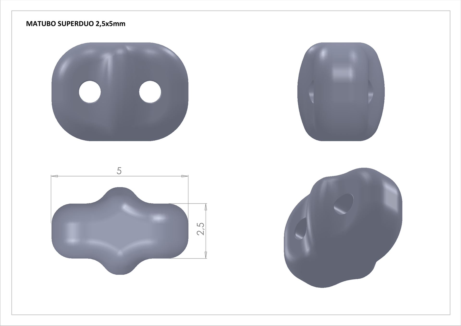 SuperDuo 2.5x5mm Milky Jonquil Vitrail Matte 2-Hole Czech Seed Beads ~ 10g