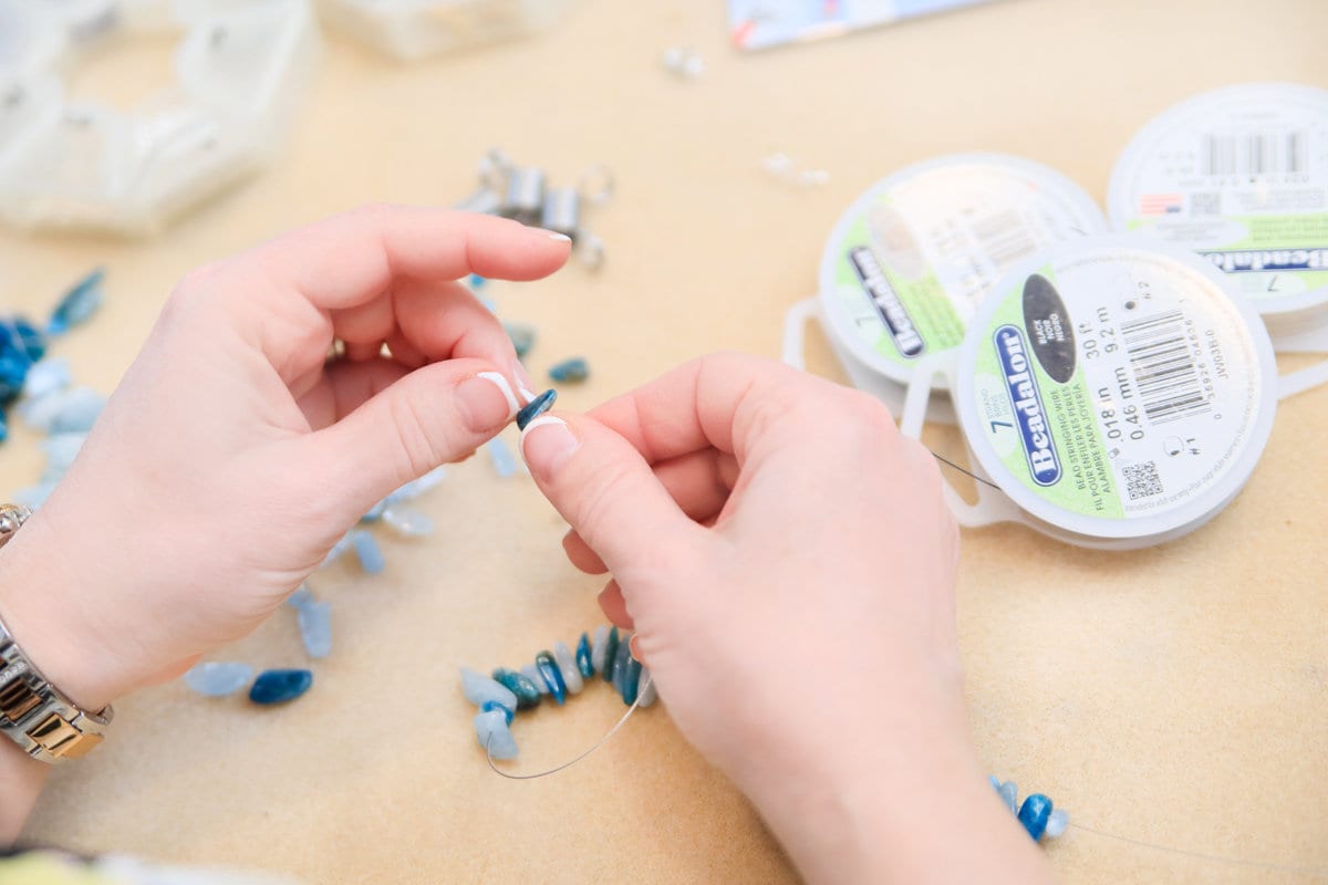 Beadalon 7 Strand White .015" Stainless Steel Flex Wire Gem & Bead Stringing Wire (30ft)