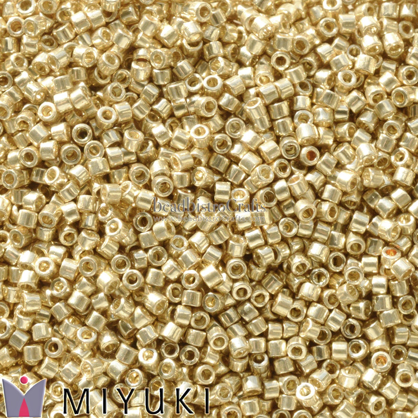 7.2g Miyuki 11/0 DELICA Seed beads - WARM Metallics - DURACOAT Galvanized Colors * size 11 seed beads - #'s: 2503, 2501, 1883, 2504