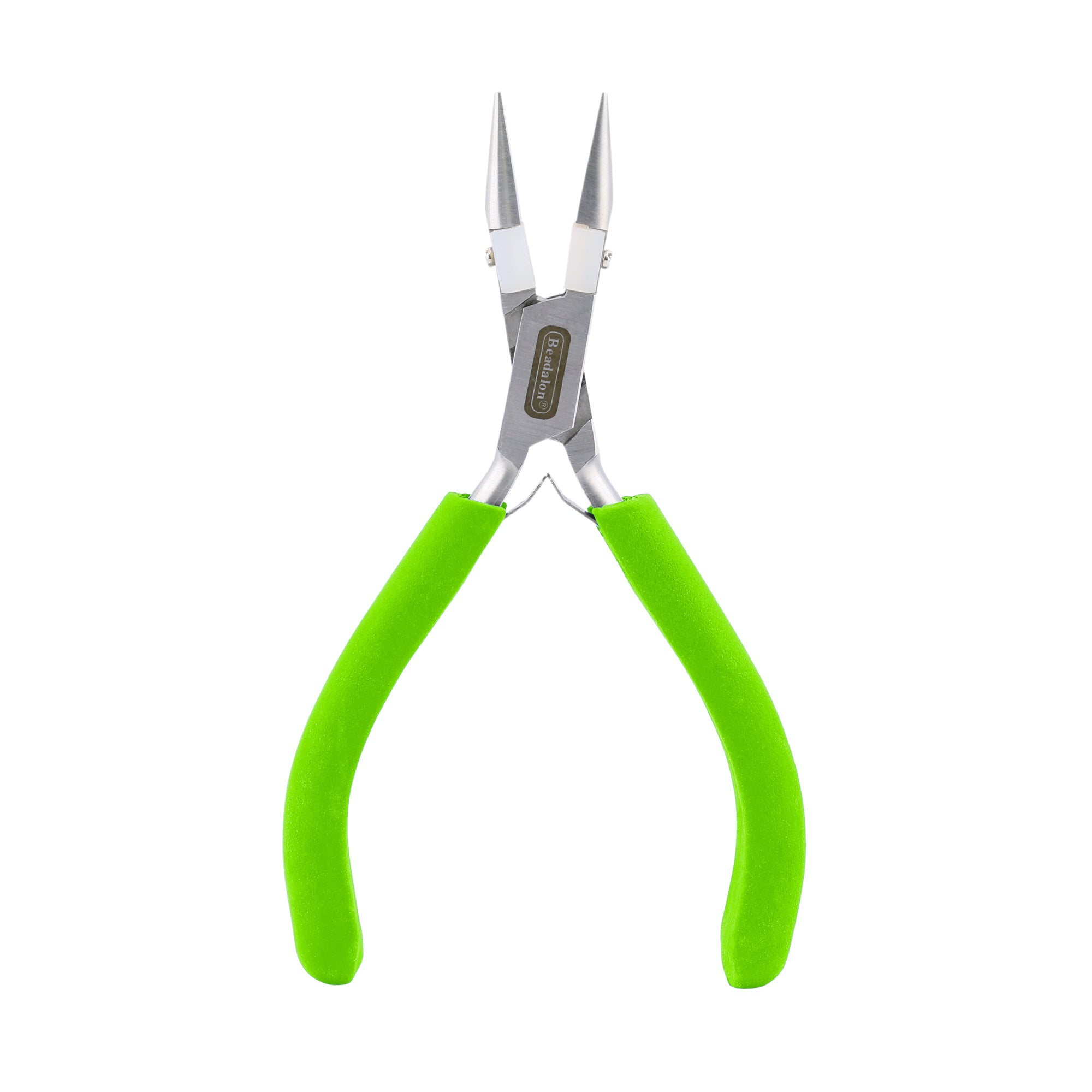 Beadalon Chain Nose Pliers, Nylon Inner Jaw for Straightening, Forming, and Flattening Wire