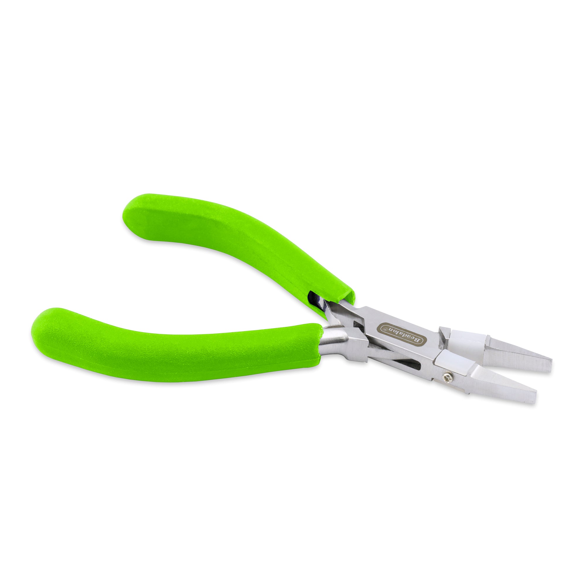 Beadalon Flat Nose Pliers, Nylon Inner Jaw for Straightening, Forming, and Flattening Wire