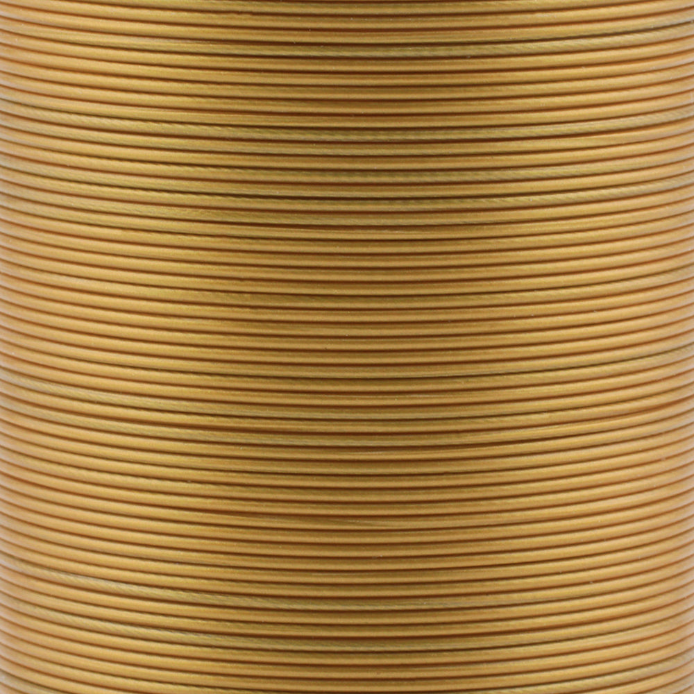 Beadalon 49 Strand, Satin Gold .015in Flexible Wire - 30ft Spool