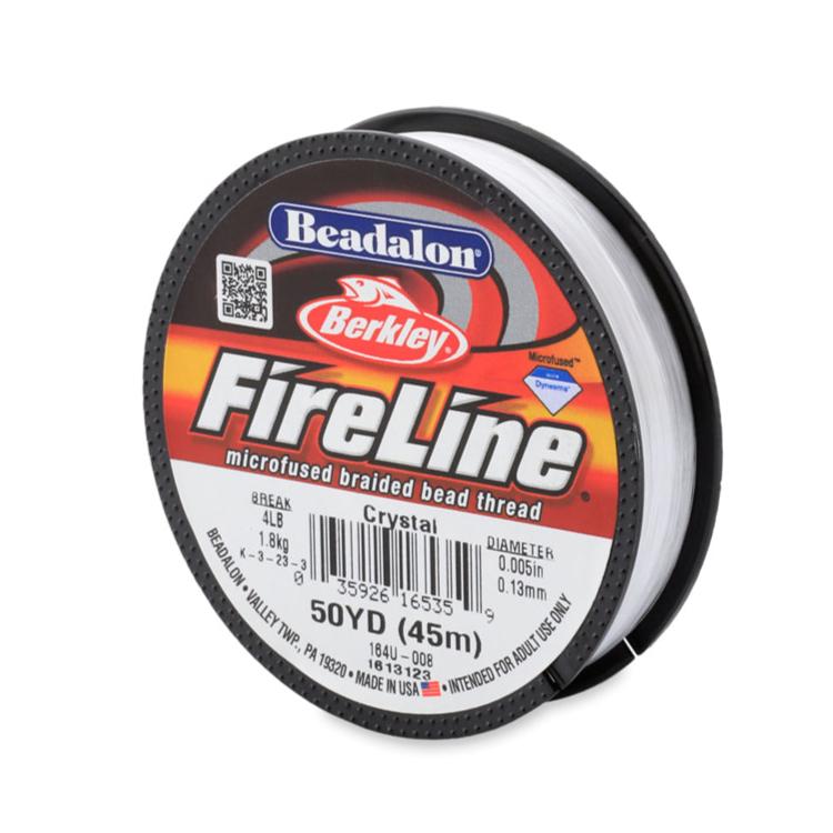 Fireline 4lb Crystal Beading Thread - 50 Yards