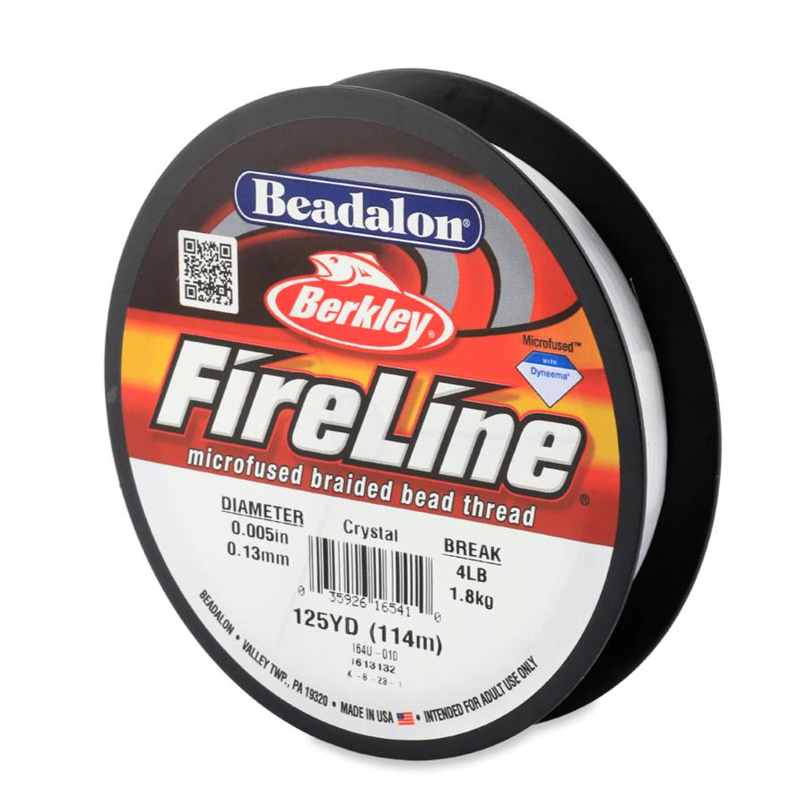 Fireline 4lb Crystal Beading Thread - 125 Yards