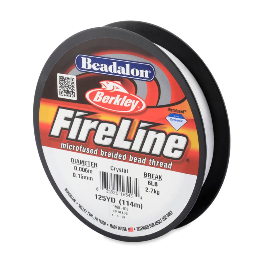 Fireline 6lb Crystal Beading Thread - 125 Yards