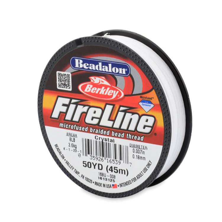 Fireline 10lb Crystal Beading Thread - 50 Yards