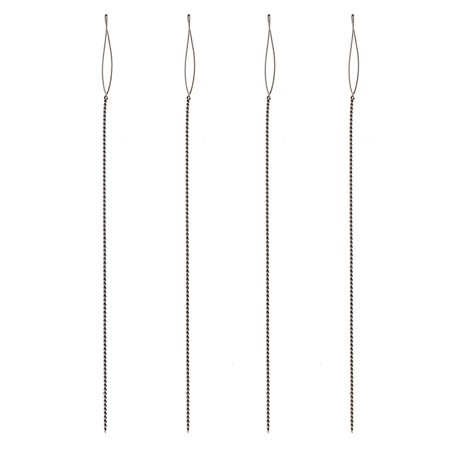 Basic Elements, Fine 2.25in Collapsible Eye Beading Needles - 4 Needles