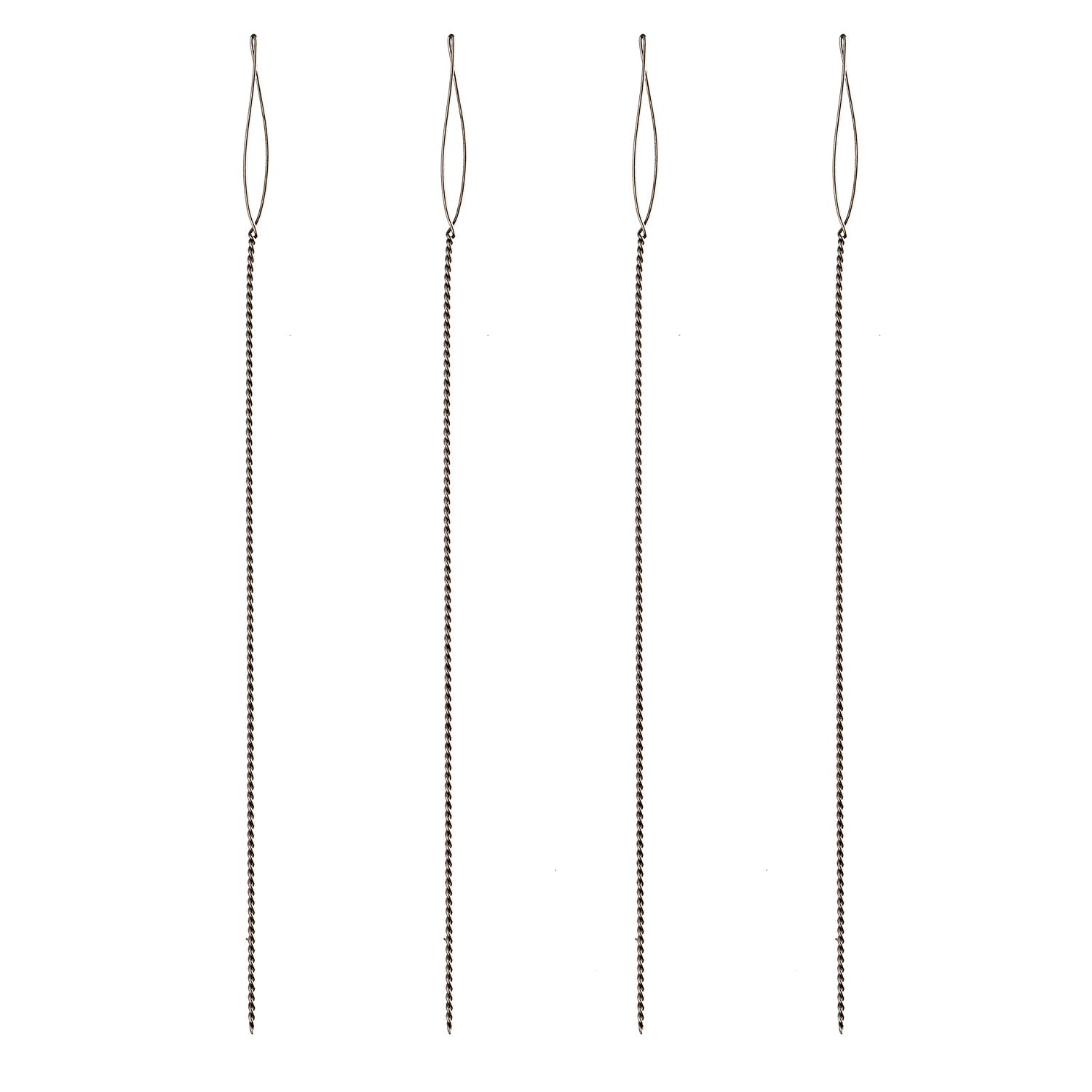 Basic Elements, Medium 2.25in Collapsible Eye Beading Needles - 4 Needles