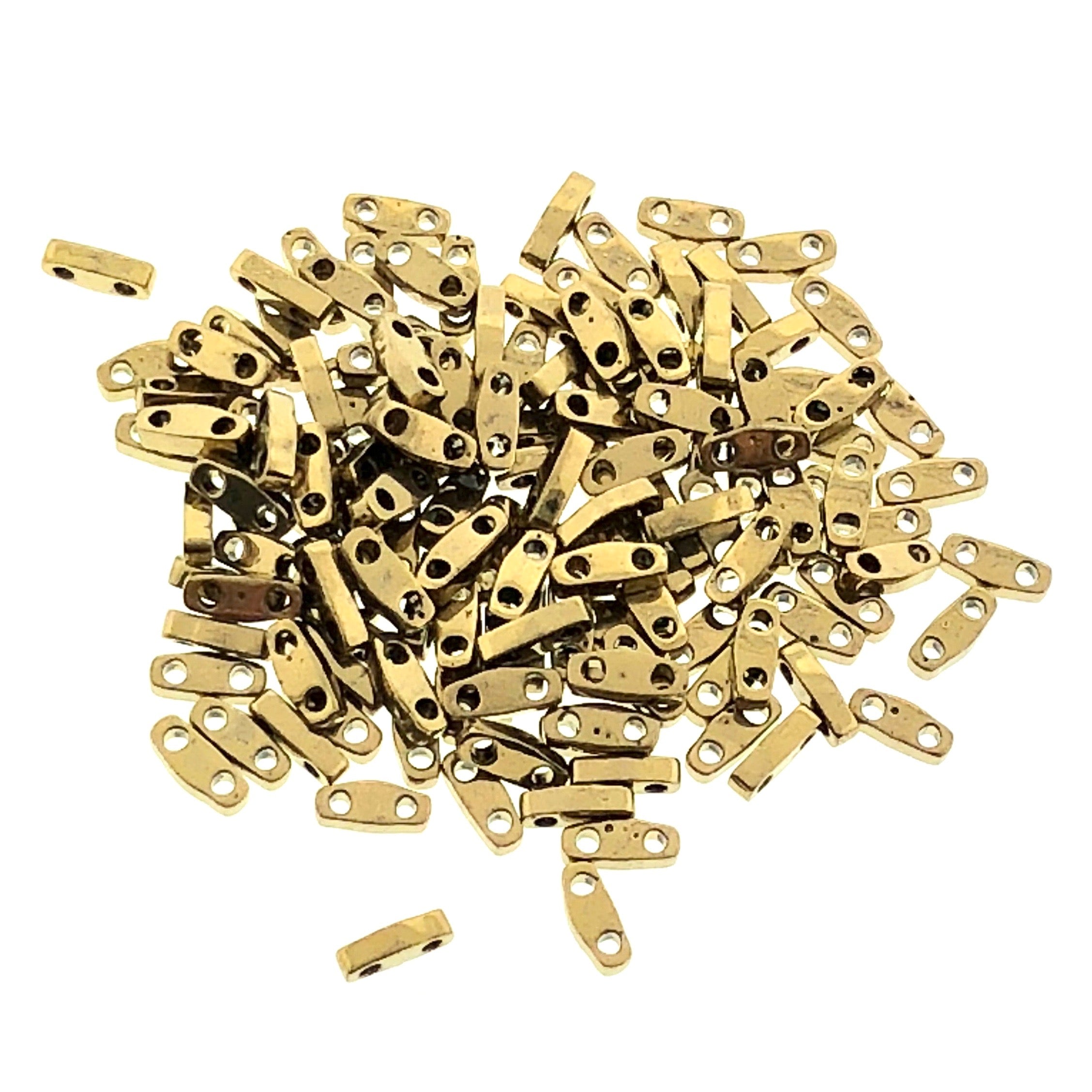 MIYUKI Quarter Tila Beads, Metallic Bronze # 457 (5 or 10 grams)
