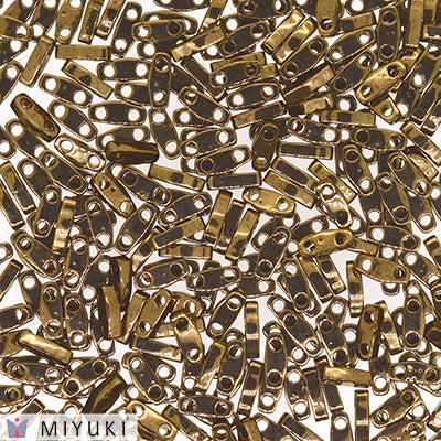 MIYUKI Quarter Tila Beads, Metallic Bronze # 457 (5 or 10 grams)
