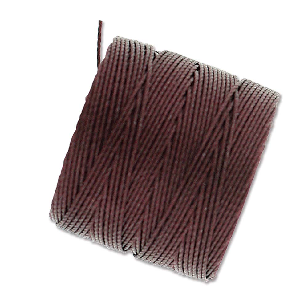 S-Lon TEX210 Burgundy Bead Cord - 77 Yards