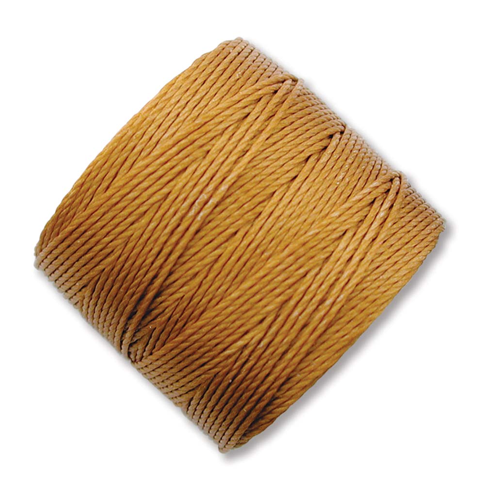 S-Lon TEX210 Gold Bead Cord  - 77 Yards