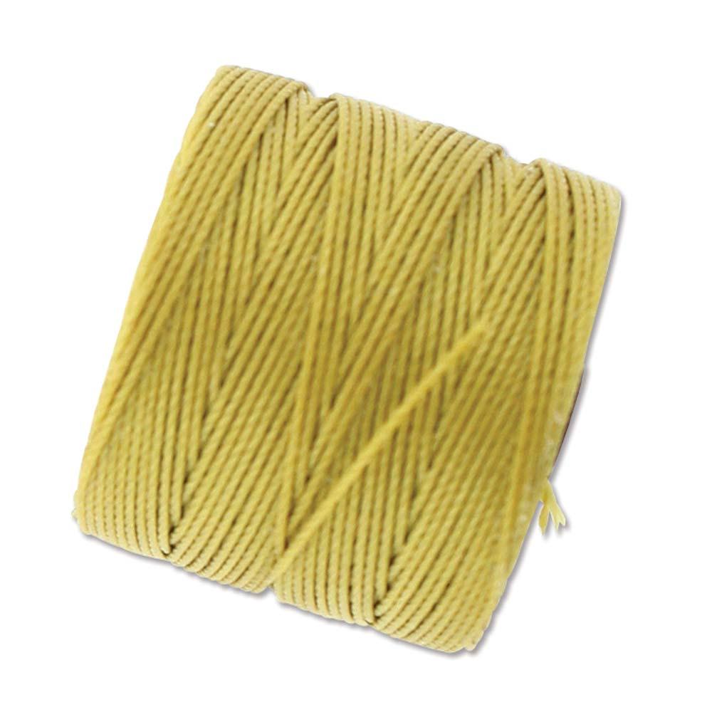 S-Lon TEX210 Light Maize Bead Cord  - 77 Yards