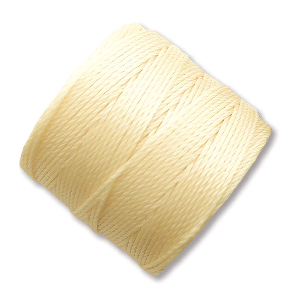 S-Lon TEX210 Pale Yellow Bead Cord  - 77 Yards