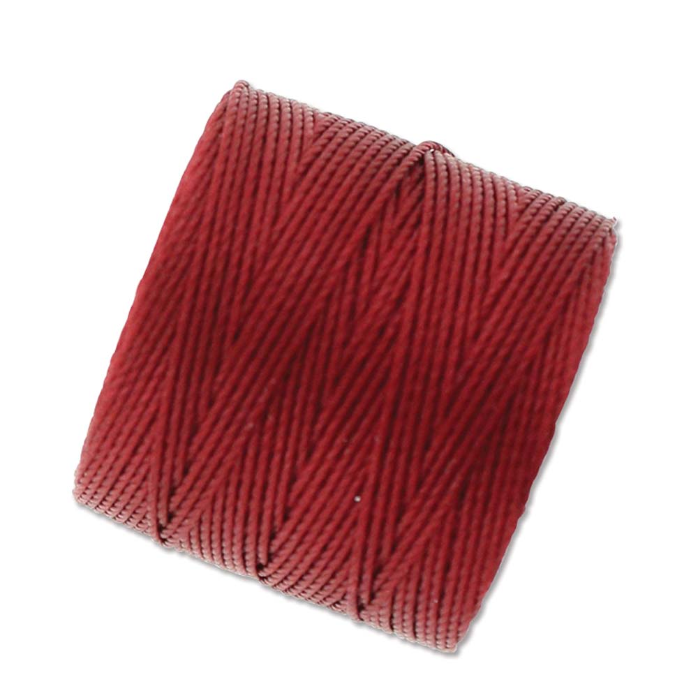 S-Lon TEX210 Red Hot Bead Cord - 77 Yards