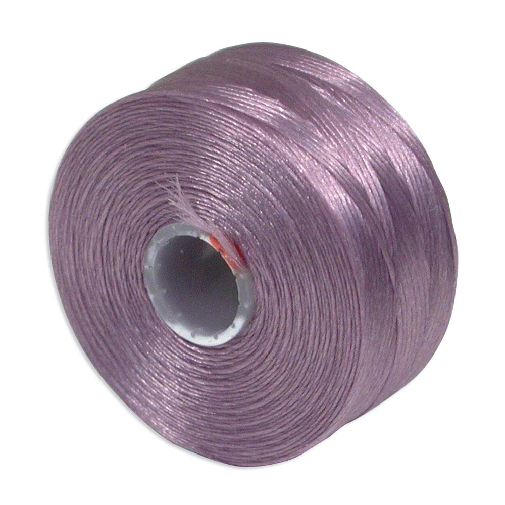 S-Lon TEX45 Orchid Beading Thread Size D - 78 Yards