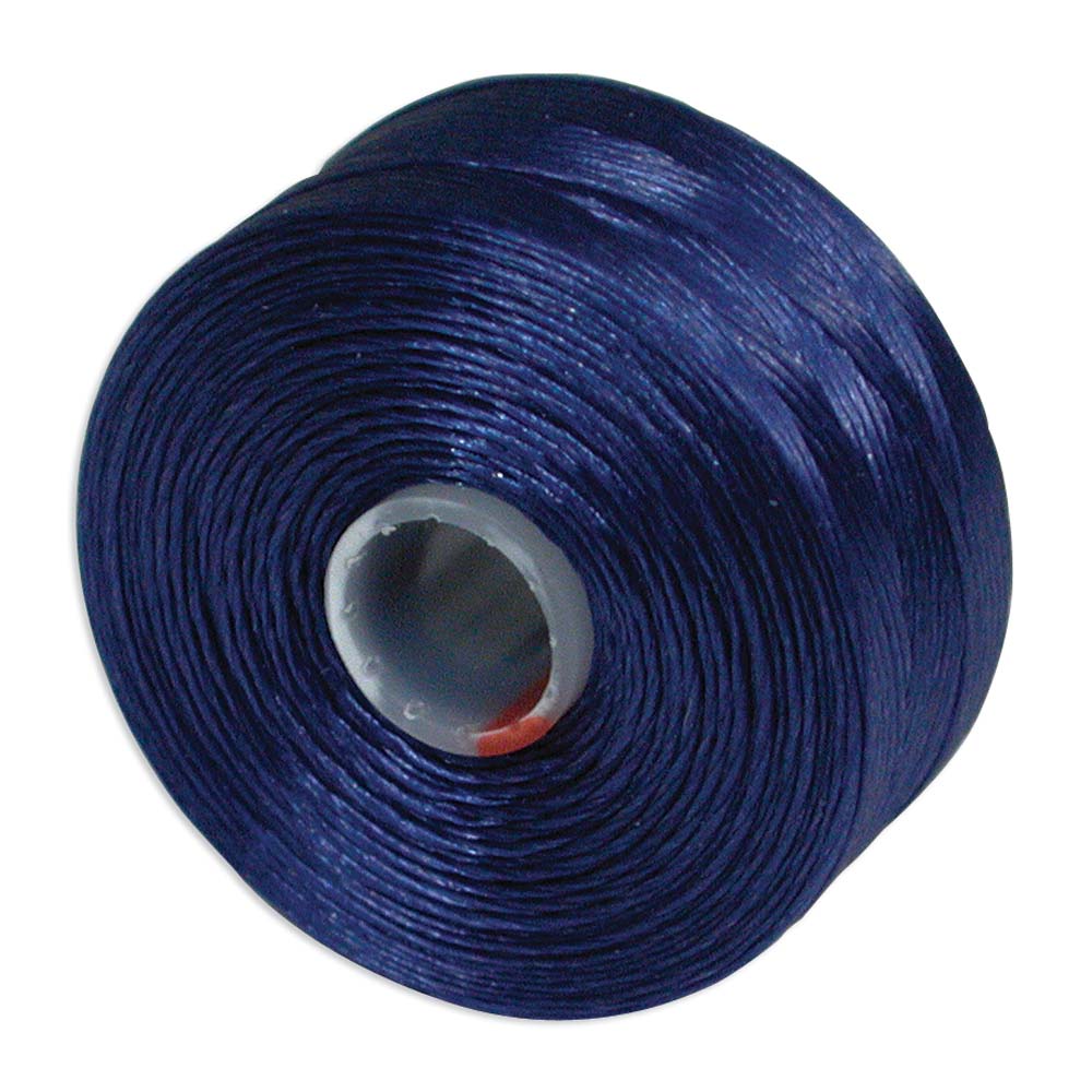 S-Lon TEX45 Royal Blue Beading Thread Size D - 78 Yards