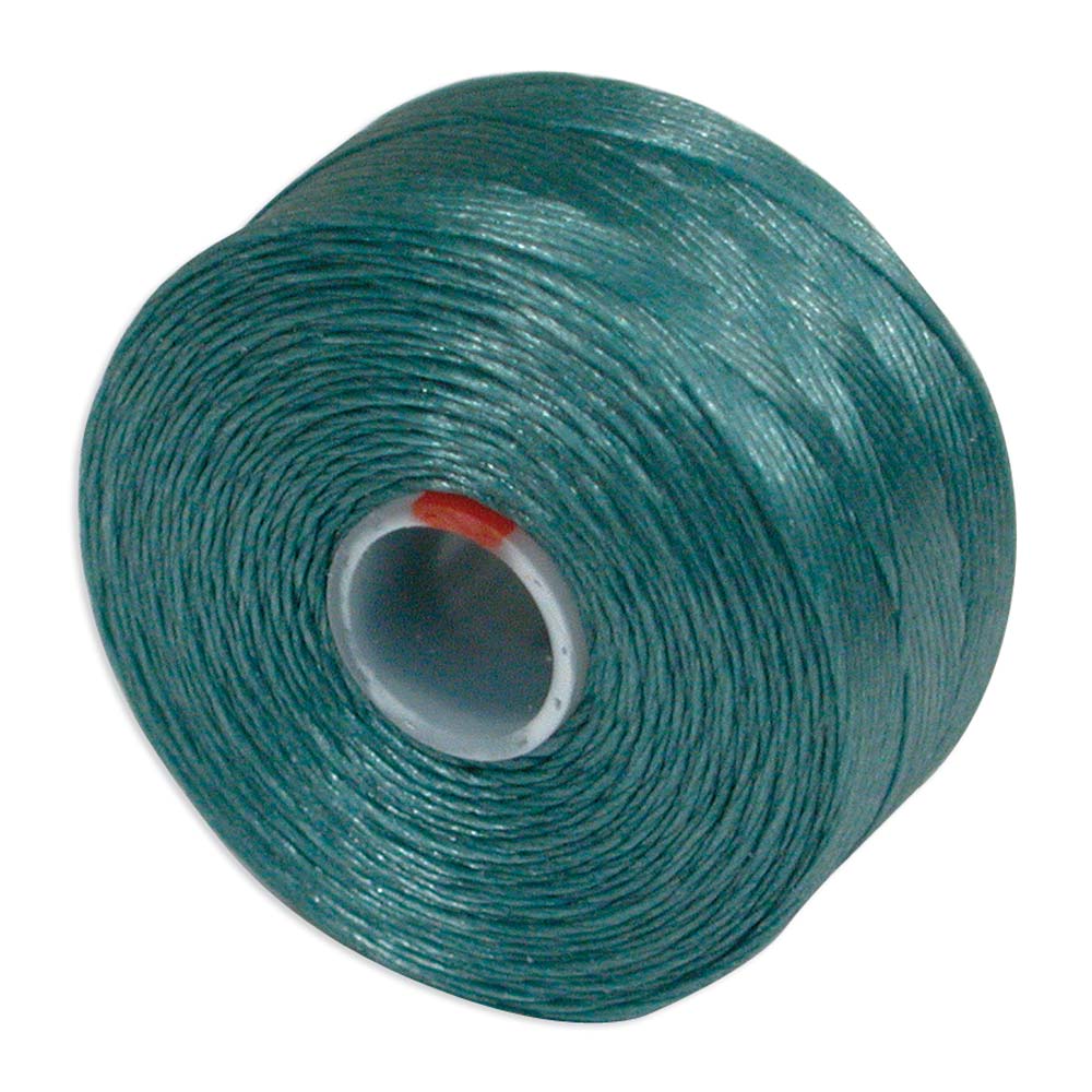 S-Lon TEX45 Seafoam Green Beading Thread Size D - 78 Yards