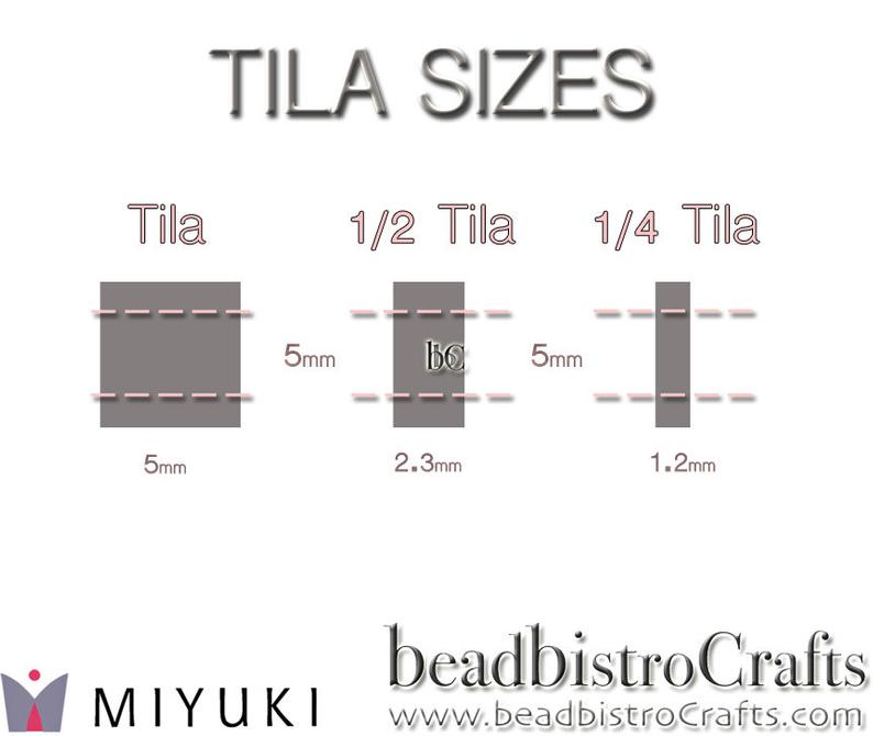 MIYUKI Full Tila Beads, Bronze Metallic Iris Luster # 1893 - 10 grams