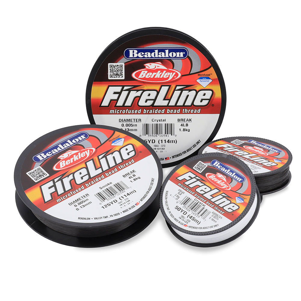 Fireline 6lb Crystal Beading Thread - 125 Yards