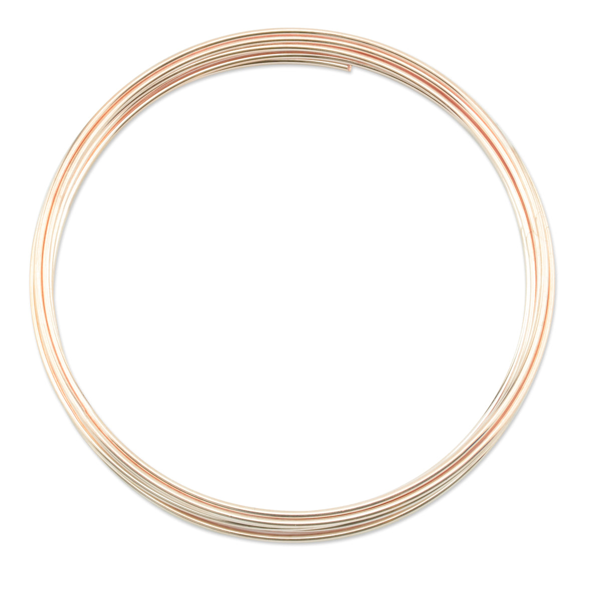 Beadalon Memory Wire Rose Gold Large Bracelet 0.50 oz (0.62mm .025in)