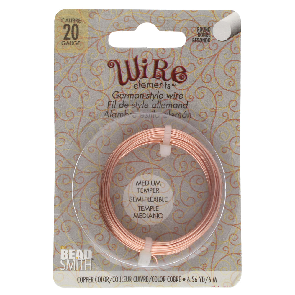 German Wire 20 Gauge Copper Beadsmith Wire