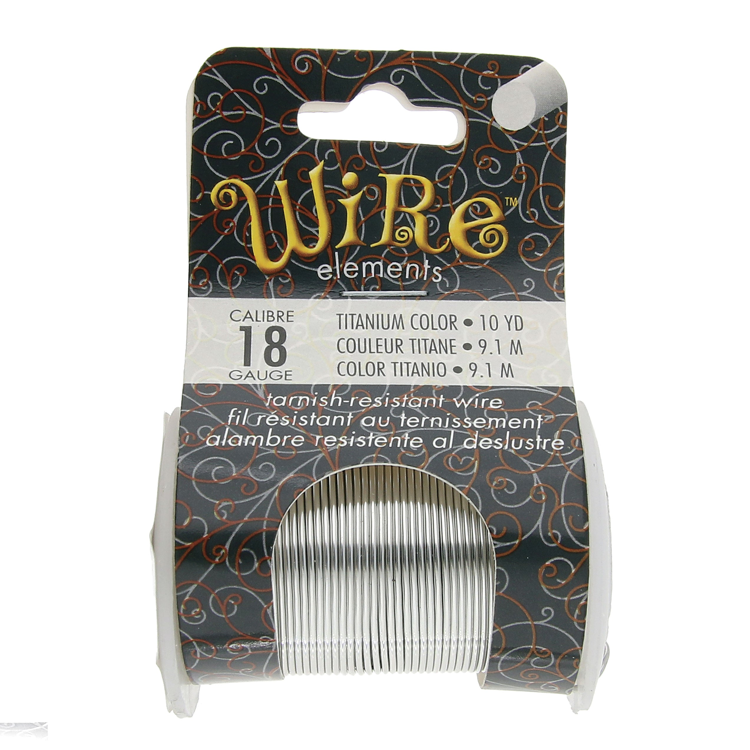 Titanium 18 Gauge Tarnish-Resistant Wire Elements by BeadSmith