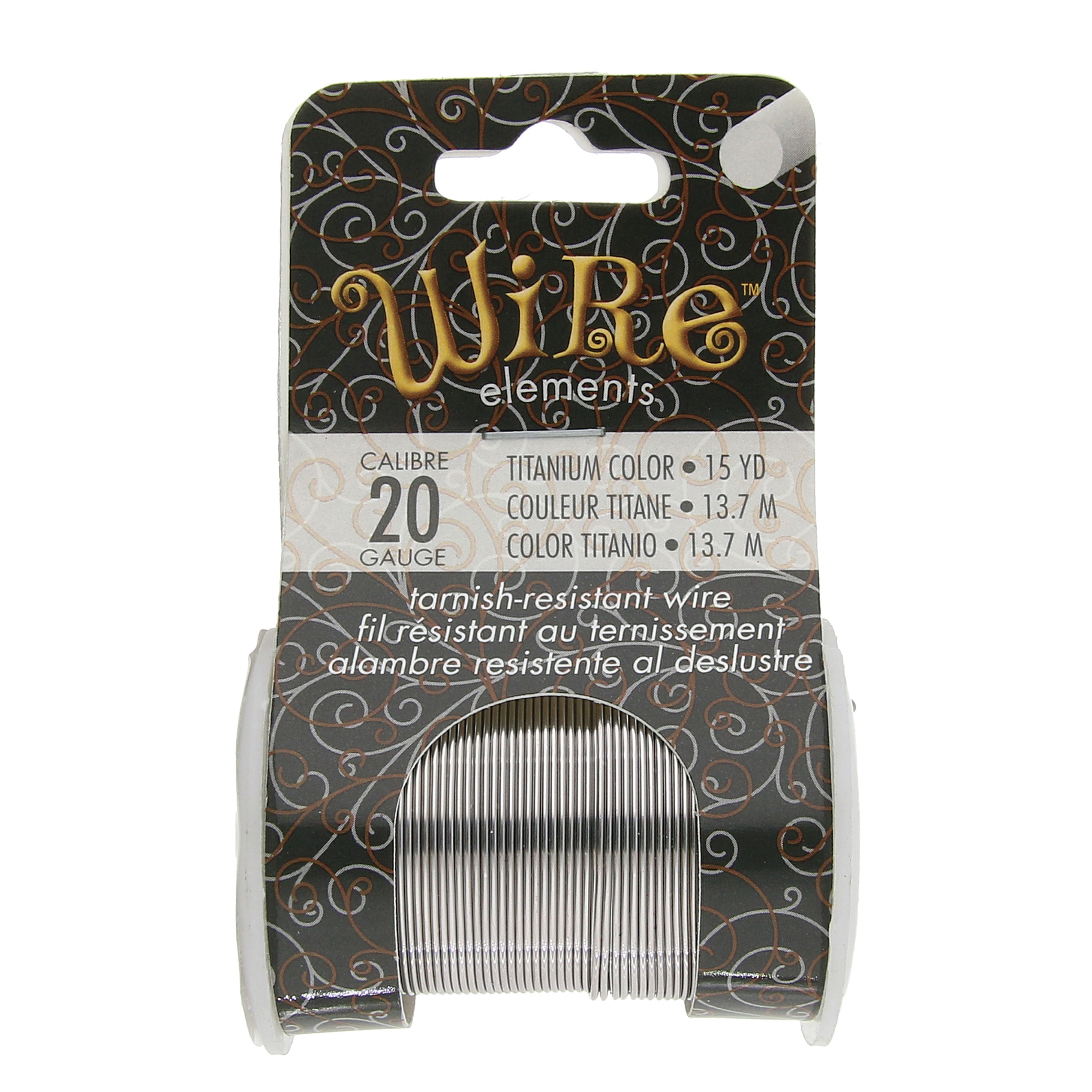 Titanium 20 Gauge Tarnish-Resistant Wire Elements by BeadSmith