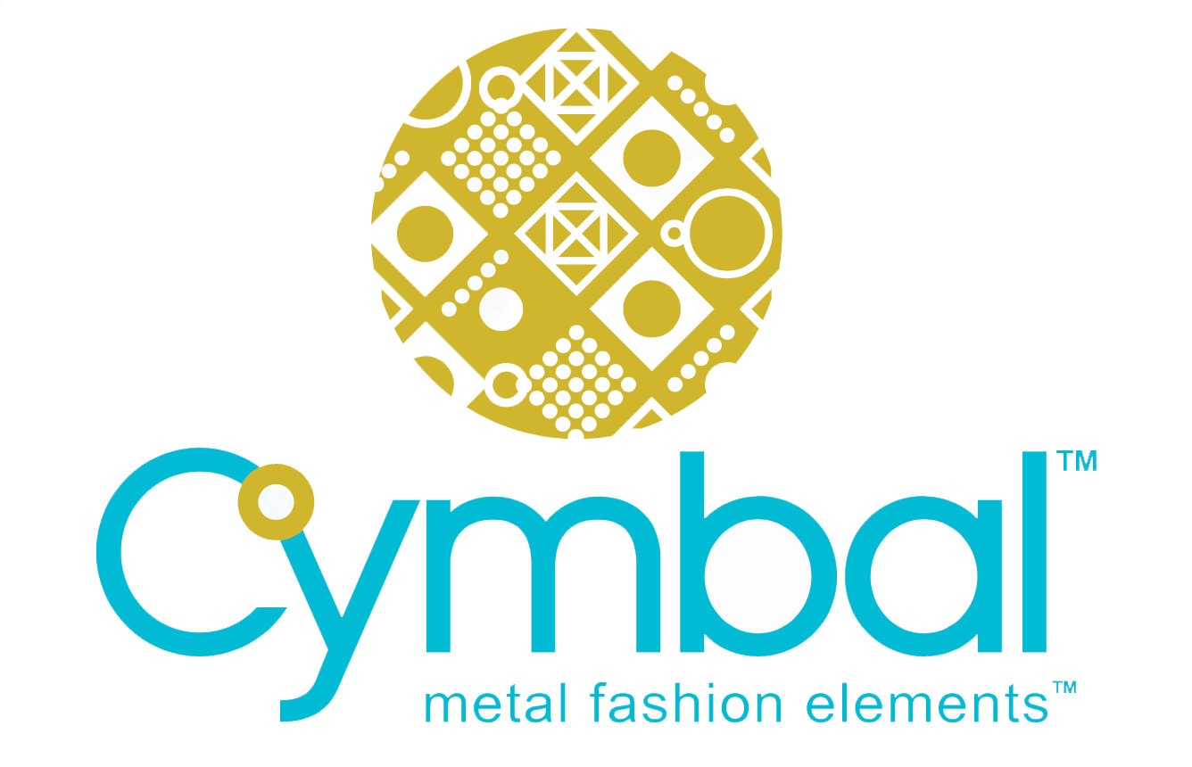 8pcs  EMBOURIOS - Cymbal Elements - GemDuo Side beads - 24K Gold / Rose Gold Plate or Antique Silver Plate bead - CYMBAL™ Metal Side Beads™