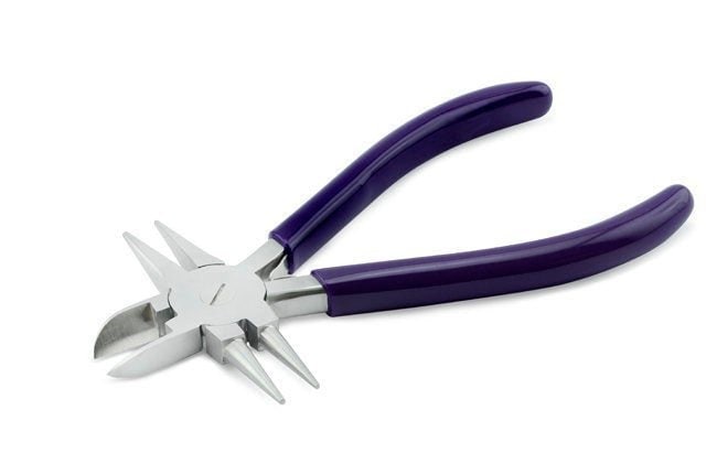 Beadalon MultiPliers, Semi Flush Cutter, Round Nose & Chain Nose Combination - Craft Wire Tools