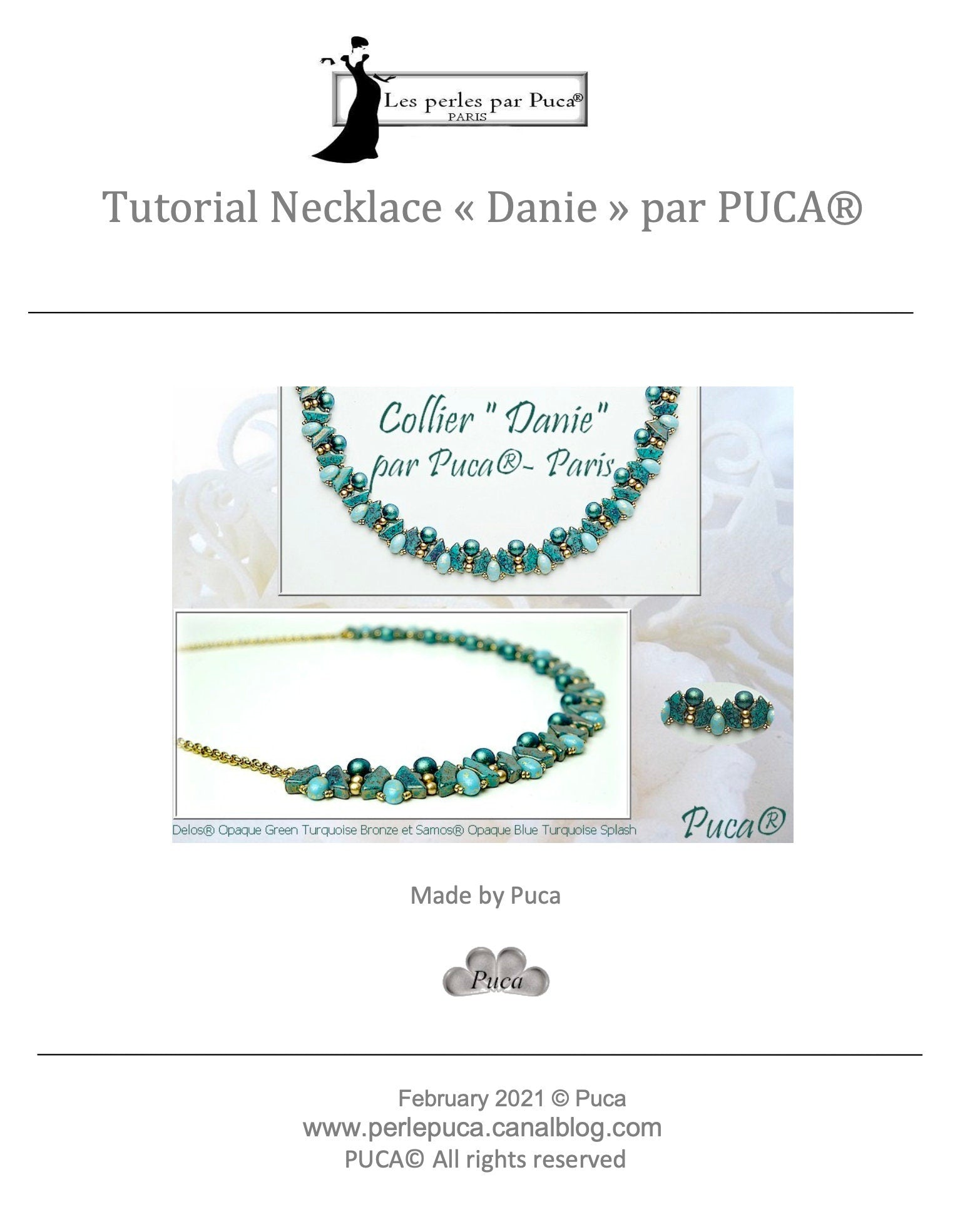 20pcs Czech DELOS® Par Puca® beads - 3 hole beads - Crystal MATTE - 6x11mm