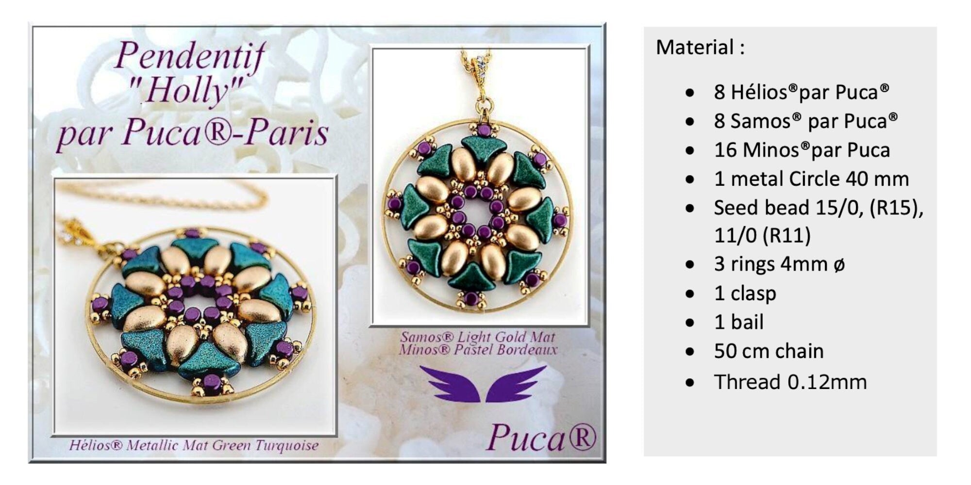 30pcs Czech HELIOS® Par Puca® beads - 2 hole beads - BRONZE GOLD Matte - 6x10mm