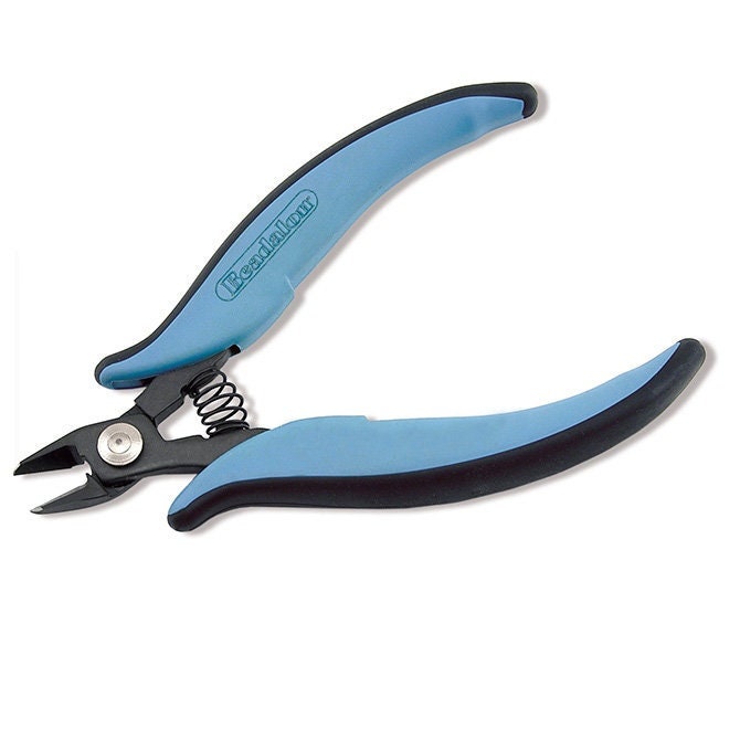 Beadalon Designer Flush Cutter - Premium Wire Cutter - Made in Italy