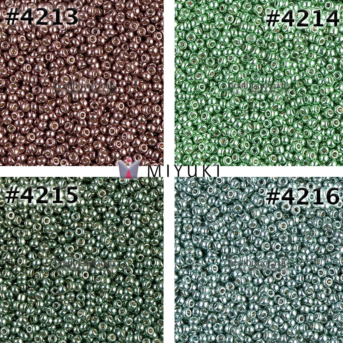 7.2g MIYUKI DURACOAT GALVANIZED Round 11/0 Seed beads - Size 11 Rocaille beads * Choose Color *