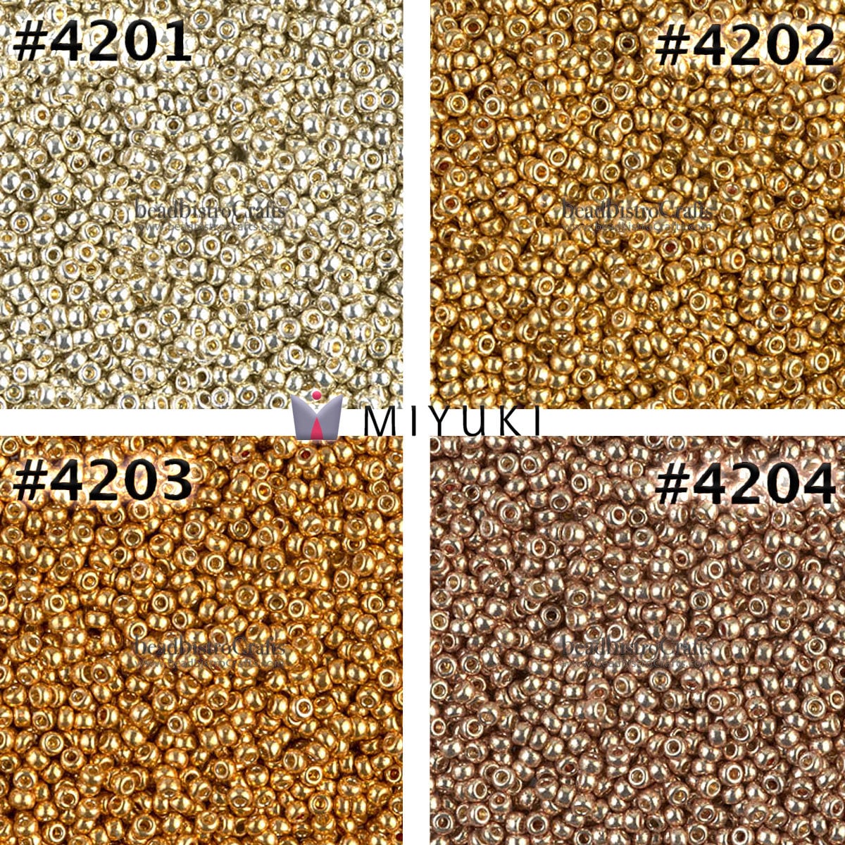 7.2g MIYUKI DURACOAT GALVANIZED Round 11/0 Seed beads - Size 11 Rocaille beads * Choose Color *