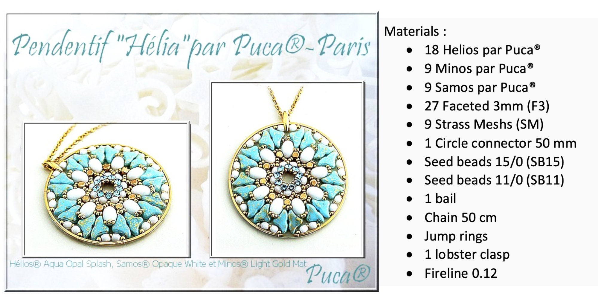 30pcs Czech HELIOS® Par Puca® beads - 2 hole beads - Crystal AB - 6x10mm