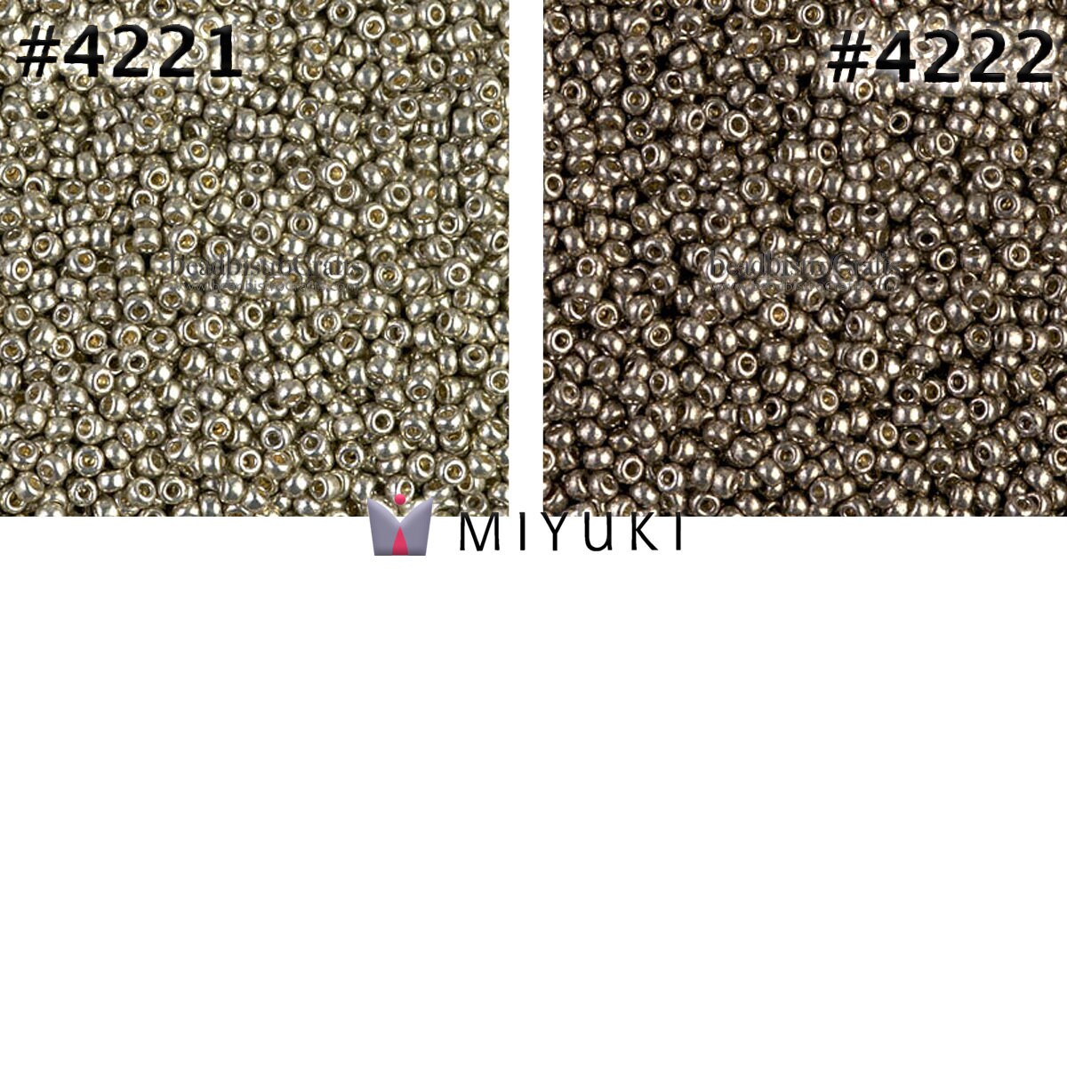 7.2g MIYUKI DURACOAT GALVANIZED Round 11/0 Seed beads - Size 11 Rocaille beads * Choose Color *