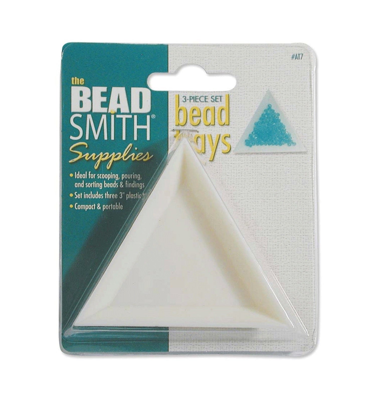 BeadSmith Bead Trays, Perfect for Seed Beads, Crystals, Jewelry Findings and more.